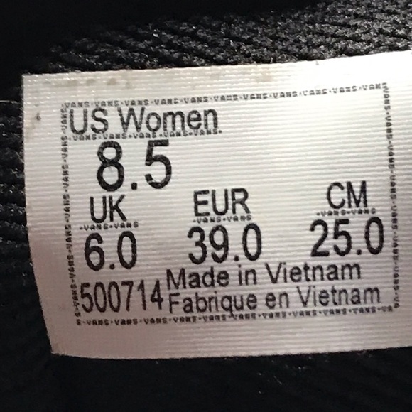 Muti color lace up old school vans - Picture 5 of 7